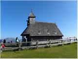 Za Ušivcem - Kapela Marije Snežne (Velika planina)